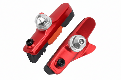 Road Bike Brake Pads – Lightweight Aluminum Alloy C Brake Shoes with Durable Rubber for Reliable Cycling Performance