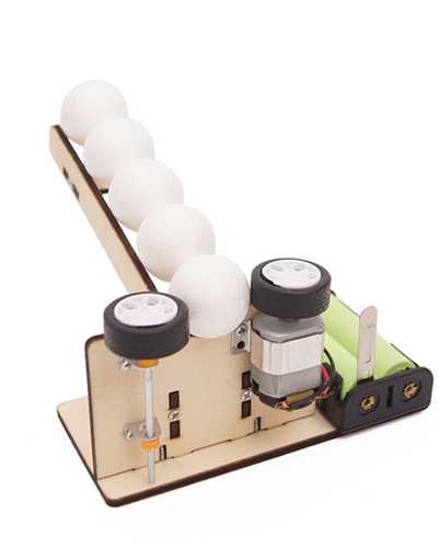 DIY STEM Science Kit – Wooden Car and Dinosaur Experiment Model for Hands-On Learning, Engineering Skills and Educational Play