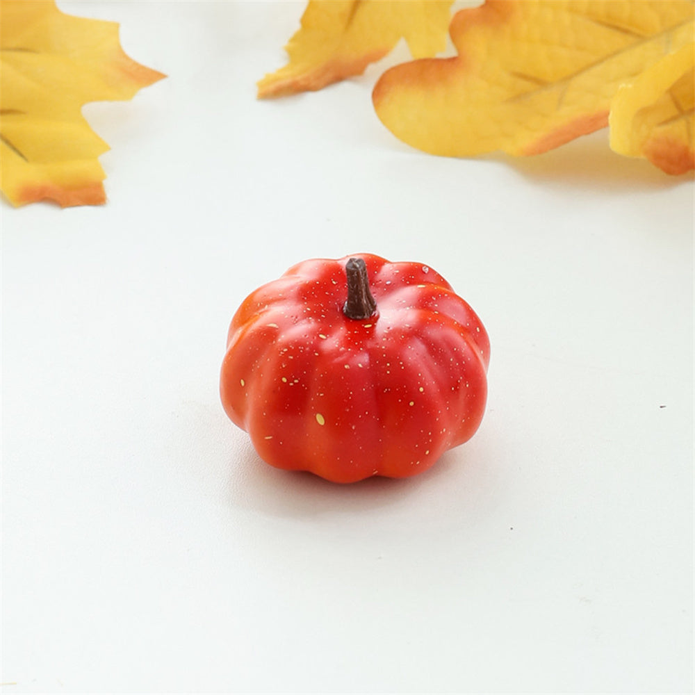 Handmade Fabric Pumpkin Ornament – Colorful Halloween Harvest Decoration for Tabletops, Fall Displays and Seasonal Home Decor