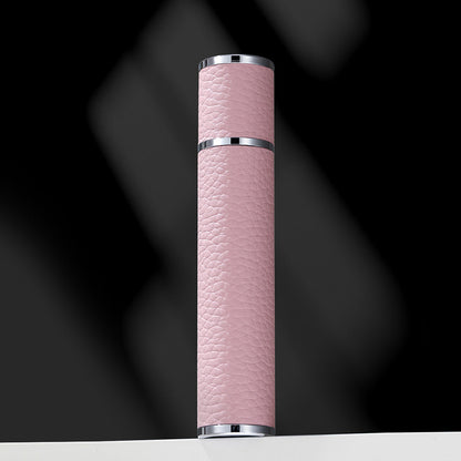 Portable Magnetic Perfume Atomizer – 10ml Leather Travel Fragrance Spray Bottle with Tight Seal for Boarding, Handbags and Stylish Gifts