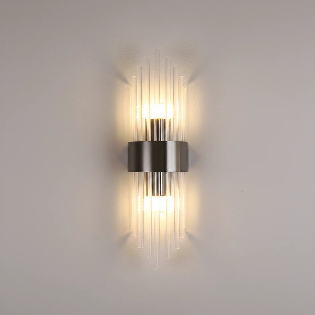 Luxury LED Wall Sconce – Modern Gold Indoor Wall Lamp for Living Room, Bedroom, Staircase and Designer Interiors