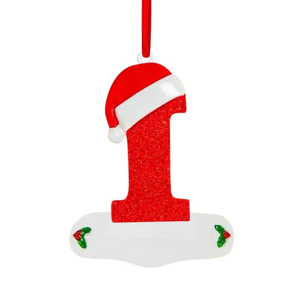 Personalized Christmas Letter Ornaments – DIY Alphabet Tree Pendants for Custom Holiday Names, Gifts and Family Decorations