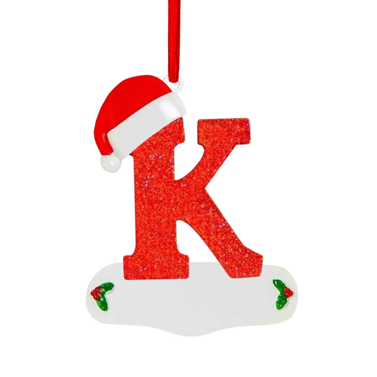 Personalized Christmas Letter Ornaments – DIY Alphabet Tree Pendants for Custom Holiday Names, Gifts and Family Decorations