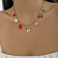Strawberry Necklace 4