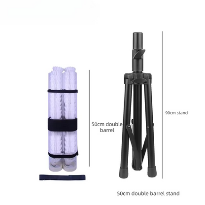 Portable Badminton Shuttlecock Feeder – Large-Capacity Shuttle Serving Tube for Efficient Badminton Training, Solo Practice and Professional Coaching Sessions