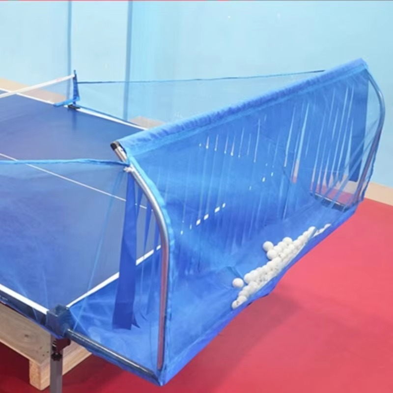 Foldable Table Tennis Ball Collection Net – Portable Ping Pong Ball Picker with Durable Mesh for Beginner Practice, Training and Easy Ball Retrieval