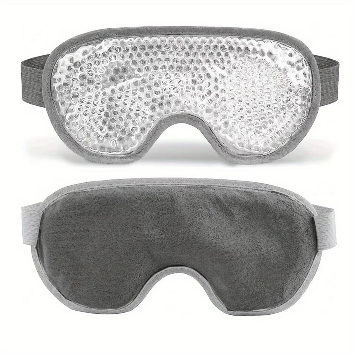 Reusable Cooling Eye Mask – Cold Therapy Gel Eye Pack for Puffy Eyes, Migraine Relief, Eye Fatigue, Relaxation and Soothing Comfort