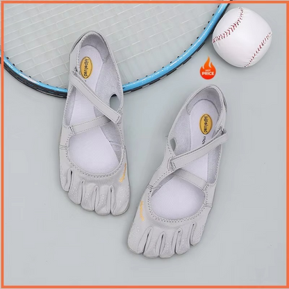 Women’s Five-Toe Barefoot Shoes – Minimalist Flats with Loop Strap and Quick-Dry Design for Hiking, Yoga, Gym, Water Activities and Casual Wear