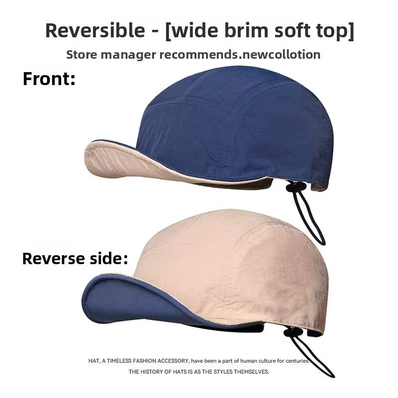 Wide-Brim Sun Hat – Lightweight Breathable UV Protection Hat for Fishing, Hiking, Camping, Mountain Climbing and Outdoor Activities