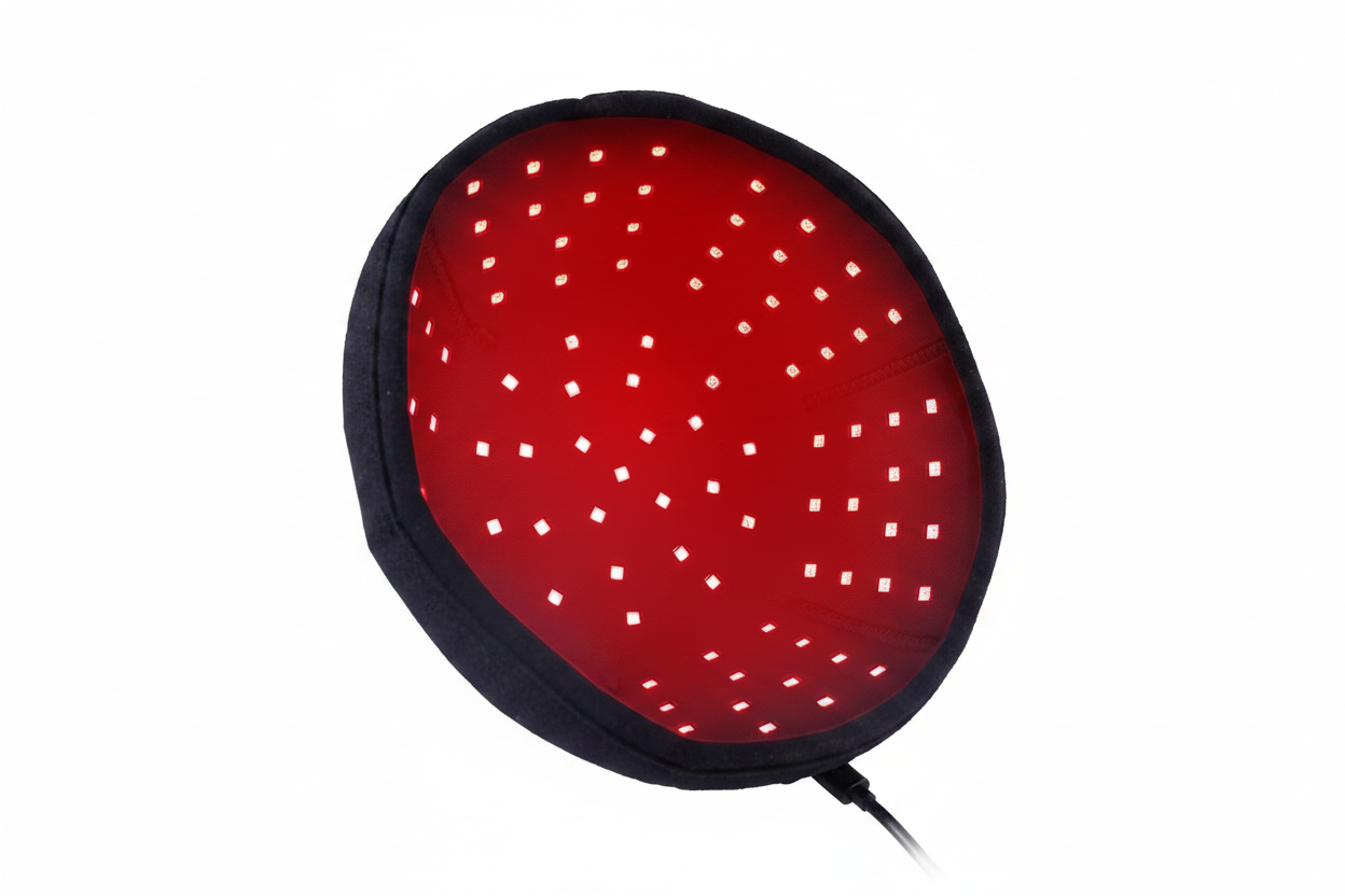 LED Red Light Therapy Hair Cap – 96/108 LED Scalp Care Cap with 3 Adjustable Modes for Hair Growth Support and At-Home Treatment