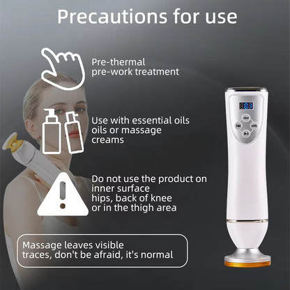 Electric Cupping Massage Device – Multifunctional Guasha Scraping Massager with Suction & Magnetic Therapy for Body Massage, Muscle Relaxation and Skin Care