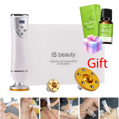 Electric Cupping Massage Device – Multifunctional Guasha Scraping Massager with Suction & Magnetic Therapy for Body Massage, Muscle Relaxation and Skin Care