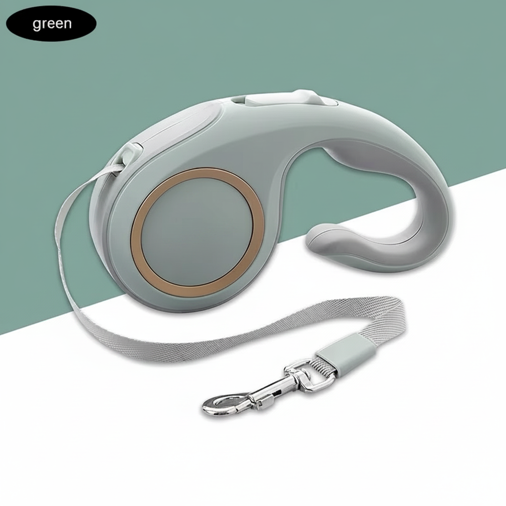 Automatic Retractable Dog Leash – 3m/5m Telescopic Pet Lead for Small & Medium Dogs, Daily Walks, Outdoor Trips and Everyday Use