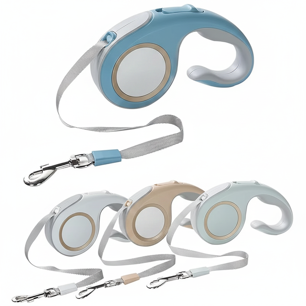 Automatic Retractable Dog Leash – 3m/5m Telescopic Pet Lead for Small & Medium Dogs, Daily Walks, Outdoor Trips and Everyday Use