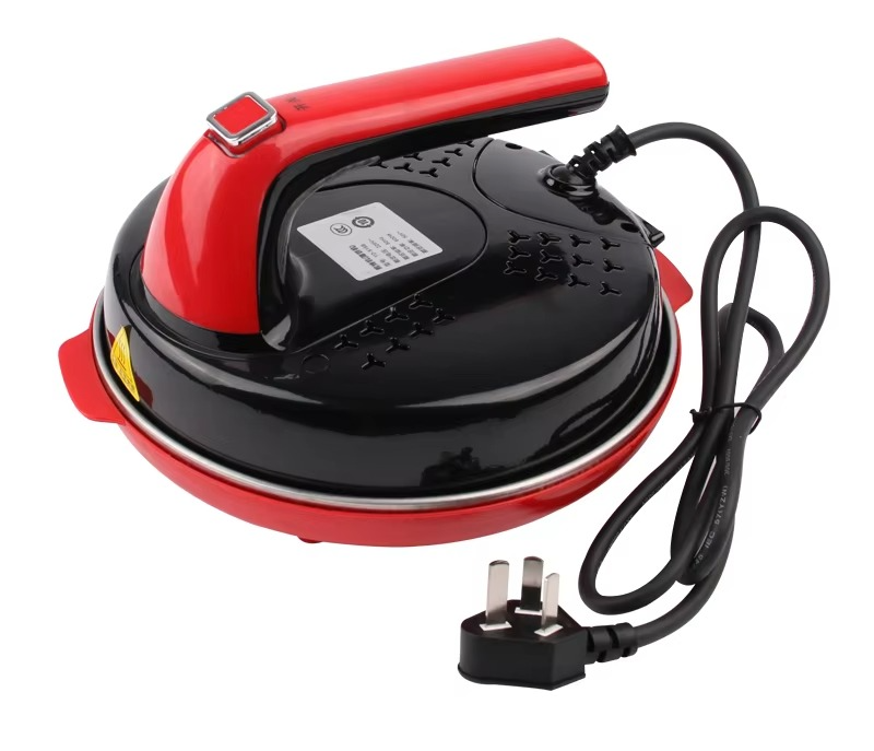 Automatic Electric Crepe Maker – Non-Stick Baking Pan for Crepes, Pancakes, Pizza, Spring Rolls and Easy Home Kitchen Cooking