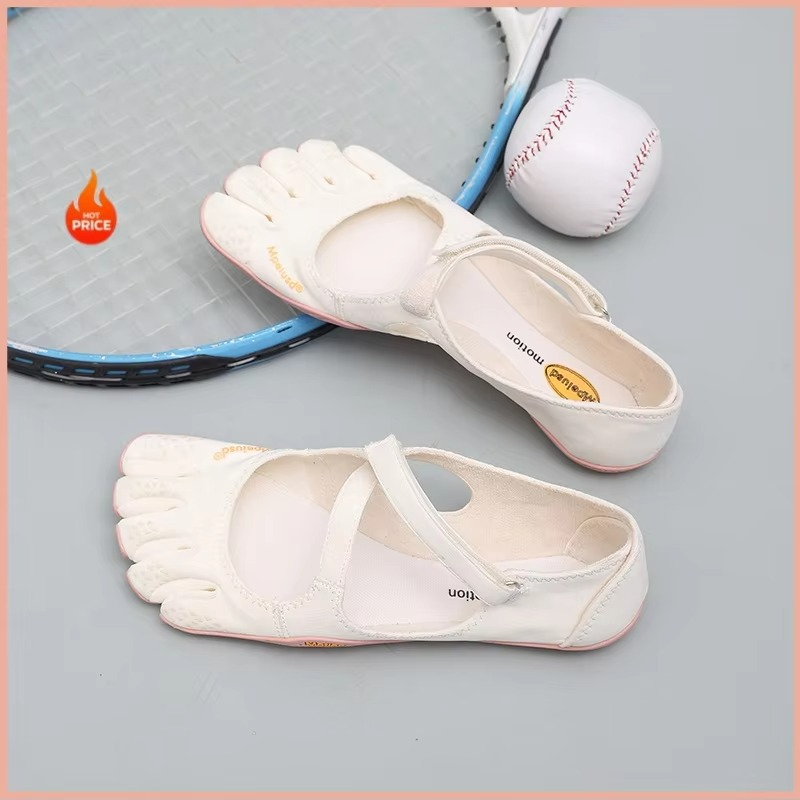 Women’s Five-Toe Barefoot Shoes – Minimalist Flats with Loop Strap and Quick-Dry Design for Hiking, Yoga, Gym, Water Activities and Casual Wear