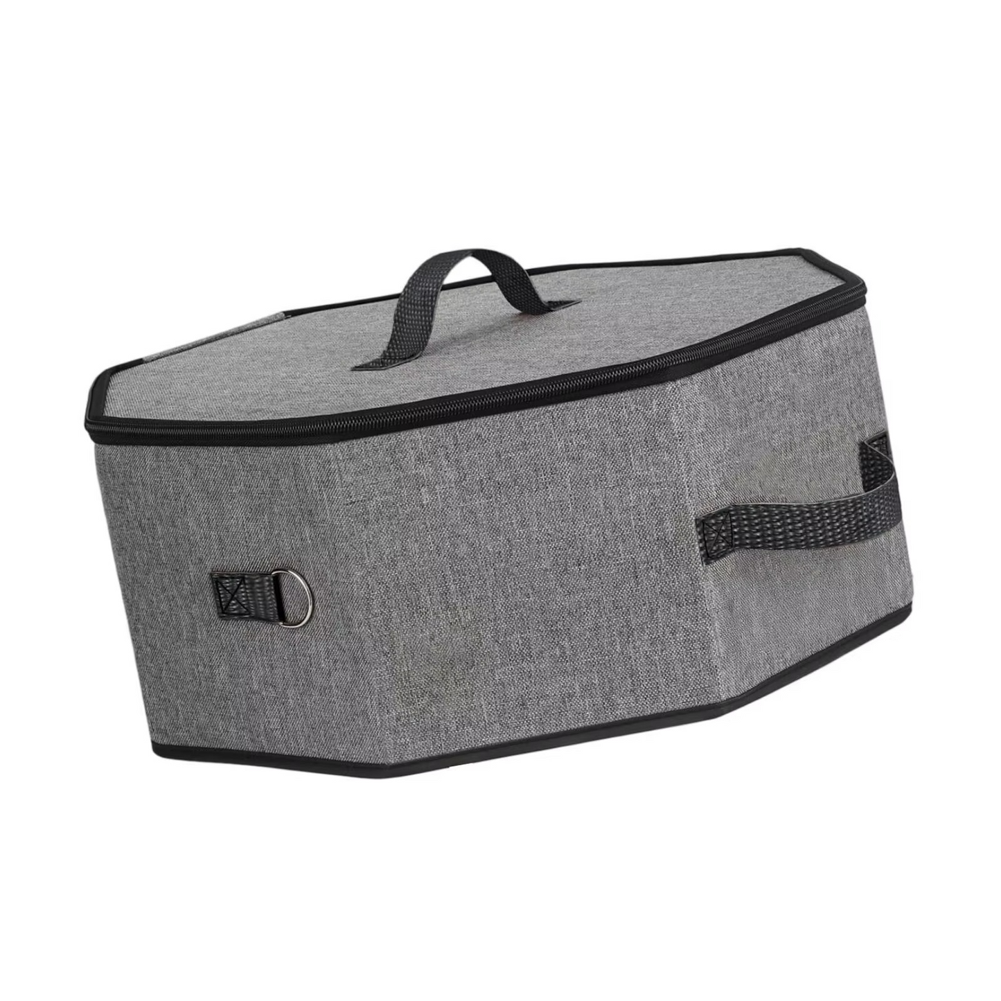 Fabric Hat Storage Box with Lid – Large Capacity Dustproof Hat Organizer for Baseball Caps, Wide Brim Hats, Closet Storage and Travel