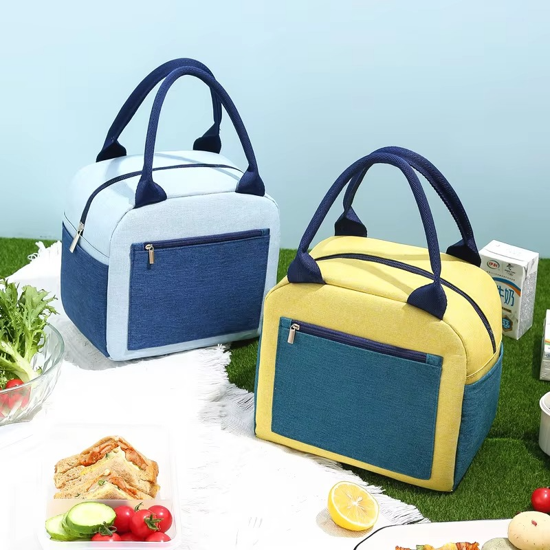 Portable Insulated Lunch Bag – Large Capacity Thermal Lunch Tote with Leak-Resistant Design for Work, School, Picnic, Travel and Food Storage