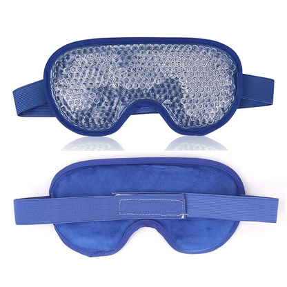Reusable Cooling Eye Mask – Cold Therapy Gel Eye Pack for Puffy Eyes, Migraine Relief, Eye Fatigue, Relaxation and Soothing Comfort