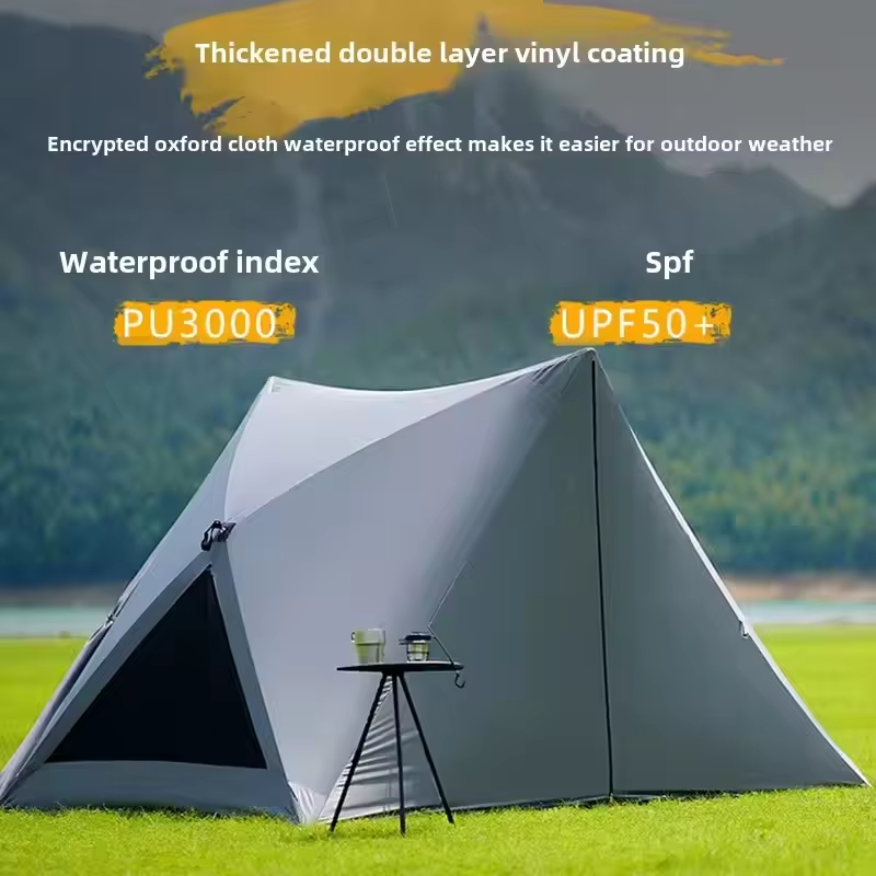Automatic Pop-Up Beach Tent – Ultralight Portable Sun Shelter with Instant Setup for Camping, Beach Trips, Picnics and Family Outdoor Adventures