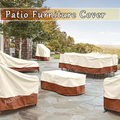 Heavy-Duty Outdoor Furniture Cover – Waterproof, Windproof & UV-Resistant Patio Cover for Sofas, Tables and Chairs, Protection Against Rain and Snow