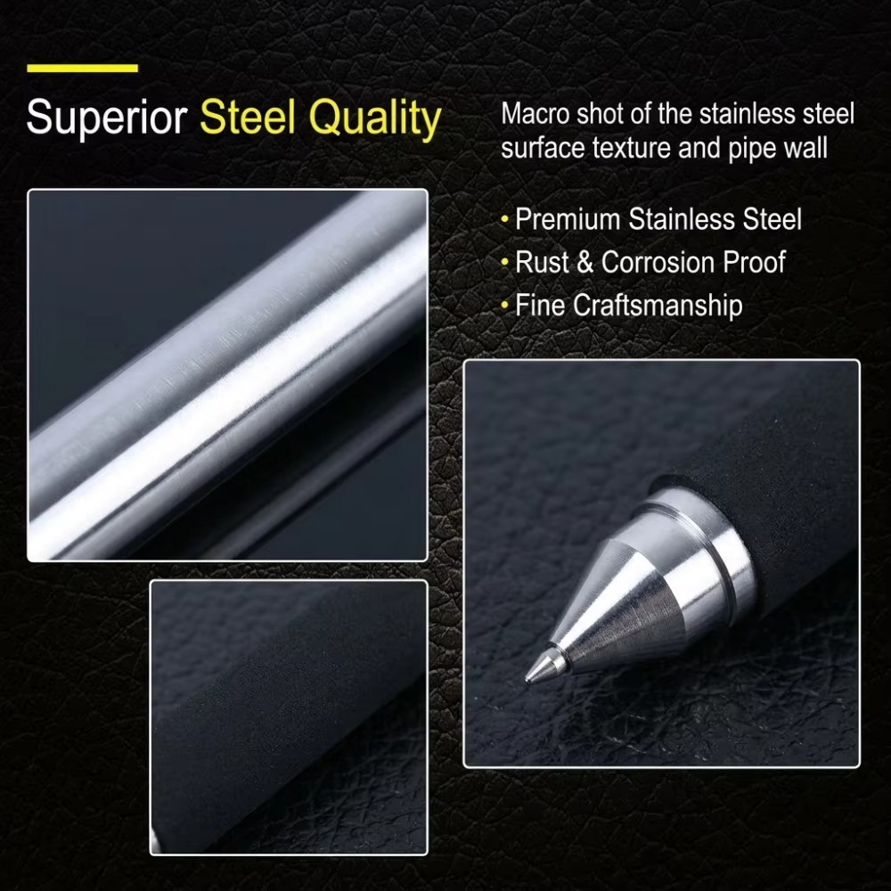 Stainless Steel Baseball Bat – 50cm Heavy-Duty Non-Slip Training Bat for Baseball Practice, Batting Drills, Outdoor Sports and Recreational Play