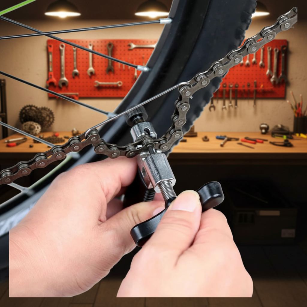 Bike Chain Link Pliers Tool – Anti Slip Cycling Chain Removal Clamp for Quick Bicycle Chain Repair and Maintenance.