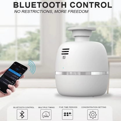 Ceiling Aroma Diffuser – Smart Fragrance Diffuser with Auto Timer and Up to 1000m³ Coverage for Hotels, Homes, Offices and Commercial Spaces