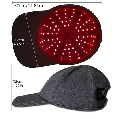 LED Red Light Therapy Hair Cap – 96/108 LED Scalp Care Cap with 3 Adjustable Modes for Hair Growth Support and At-Home Treatment