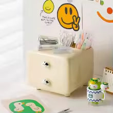 Multifunctional Desk Organizer – Drawer Storage Box for Stationery, Makeup Brushes, Skincare Essentials and Office Supplies with Space-Saving Design