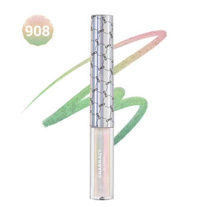 Duochrome Glitter Liquid Eyeliner – Waterproof Smudge-Proof Eye Liner with Ultra-Fine Tip for Long-Lasting Shimmer Makeup