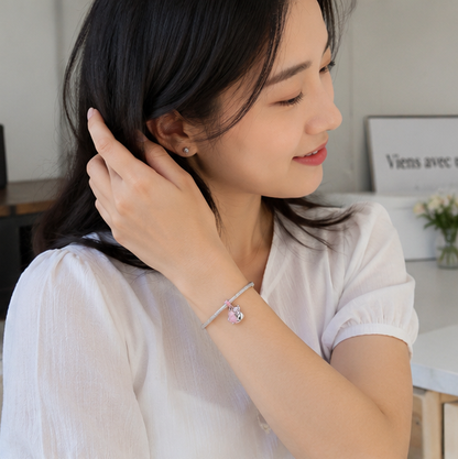 Sterling Silver Star Bear Charm-925 Silver Elegant Bracelet Bead Jewelry for Women DIY Accessories and Meaningful Gifts
