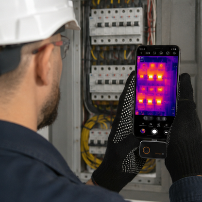 Thermal Imaging Camera – Portable 192x192 Infrared Thermal Scanner for Android iPhone Electronics Inspection and Repair