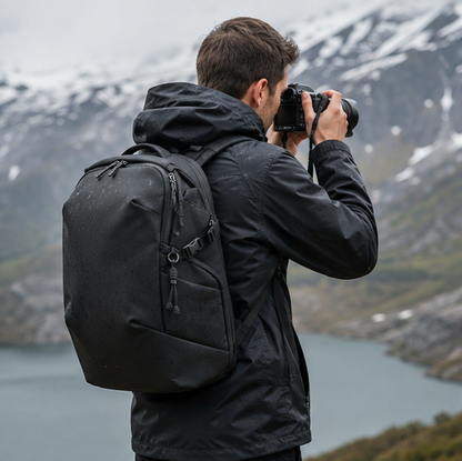 Waterproof Camera Backpack – DSLR Drone Travel Bag with Laptop Storage and Tripod Holder