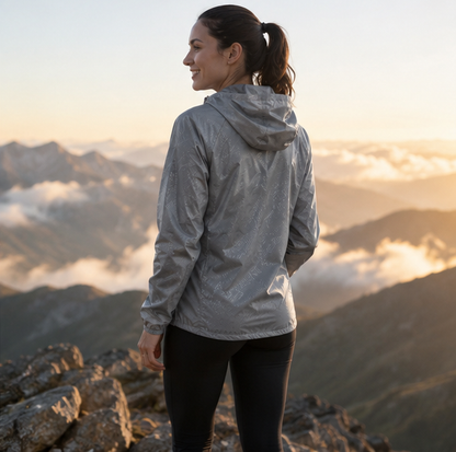 Waterproof Hiking Jacket - Lightweight Windproof Outdoor Raincoat for Men and Women, Camping, Climbing and Travel Adventures