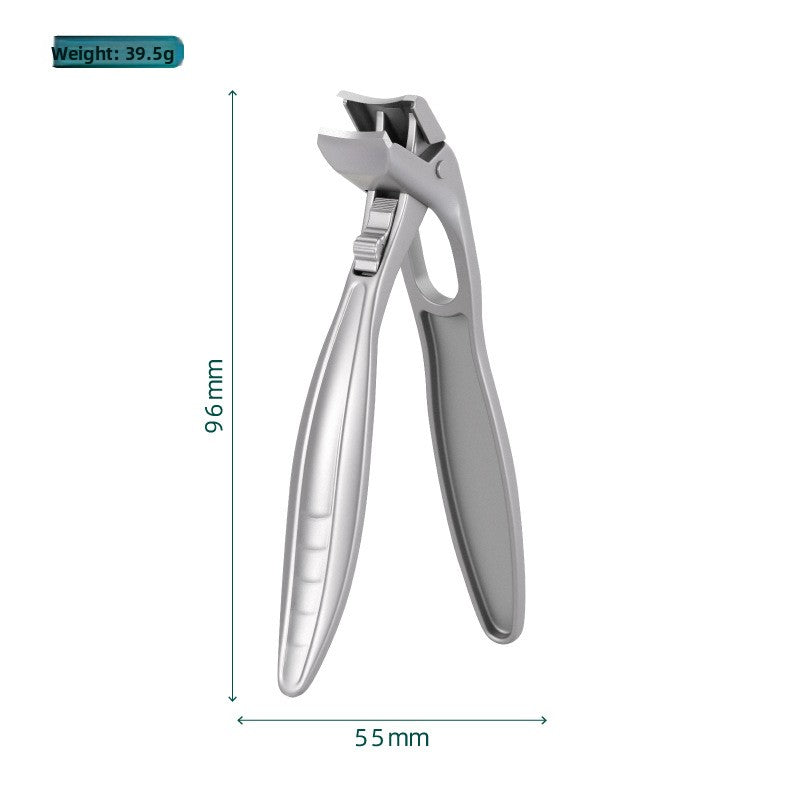 Stainless Steel Nail Clippers with Large Opening