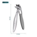 Stainless Steel Nail Clippers with Large Opening