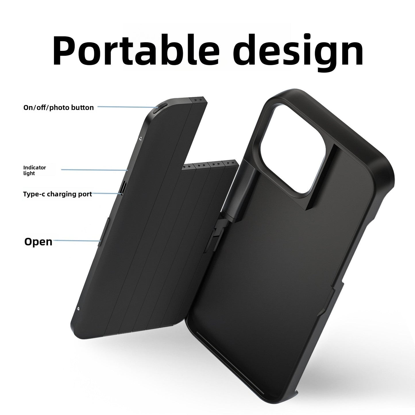 Bluetooth Selfie Stick Phone Case