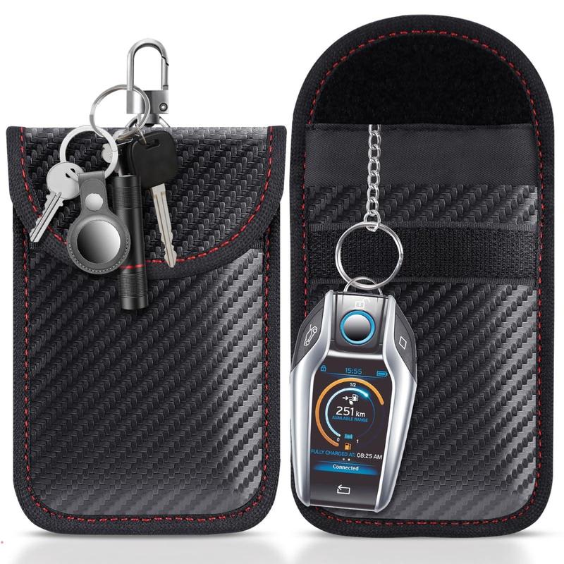 KeyShield Signal-Blocking Faraday Key Pouch