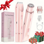 Double Head USB Rechargeable Hair Removal Shaver
