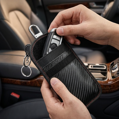 KeyShield Signal-Blocking Faraday Key Pouch