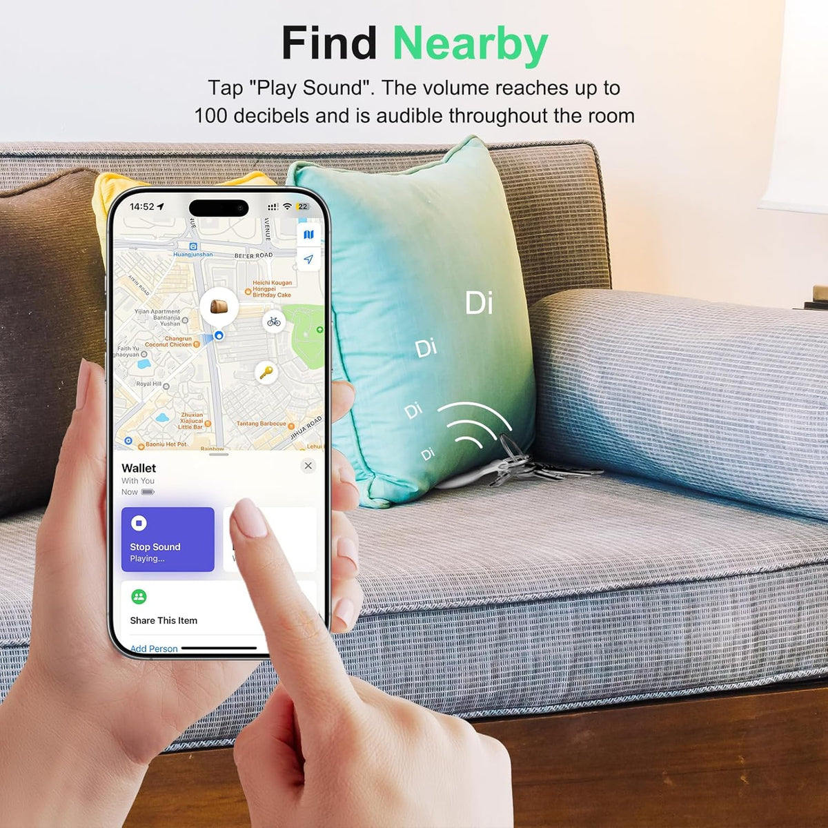 Smart Tracker – 1 Pack (Find My, iOS Only)