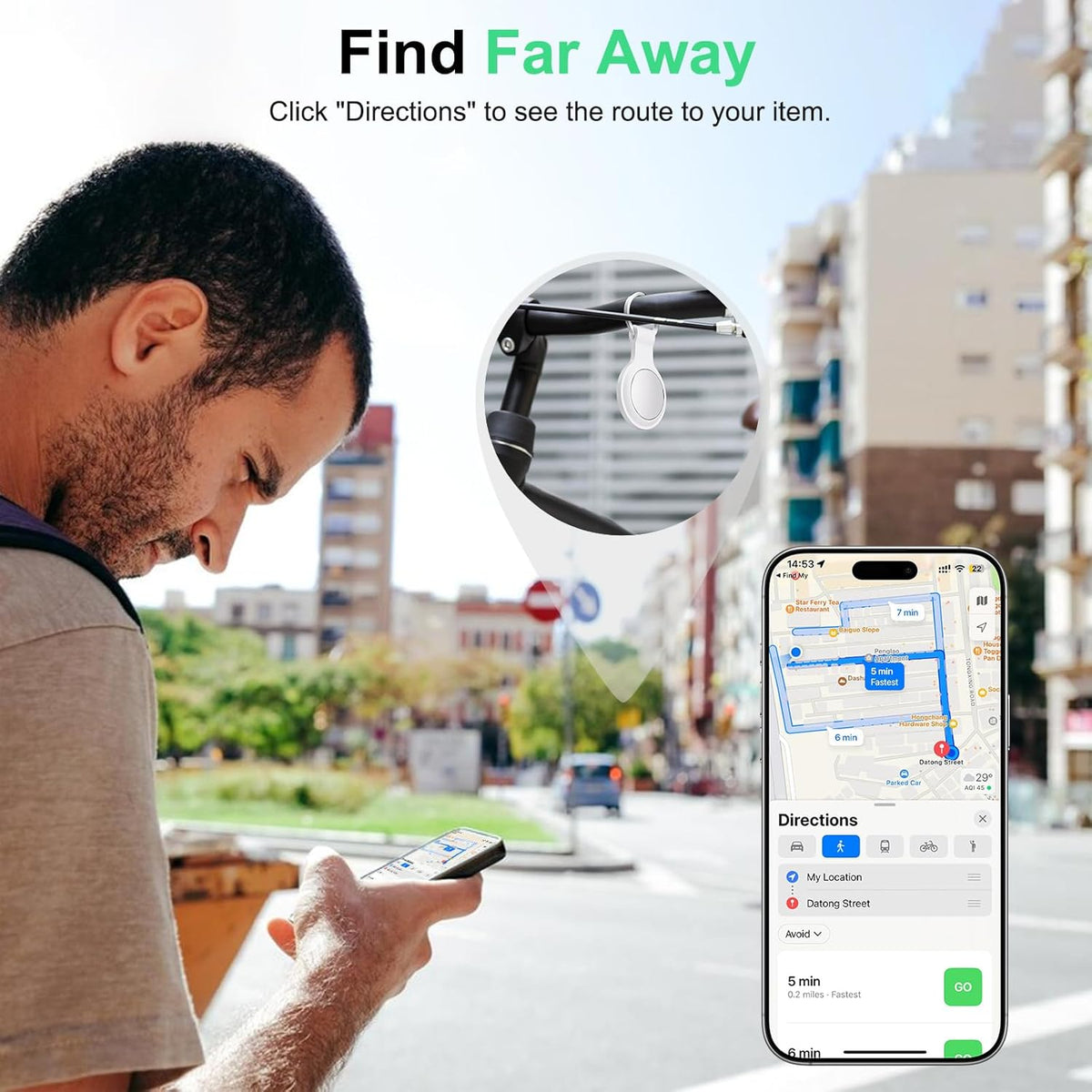 Smart Tracker – 1 Pack (Find My, iOS Only)