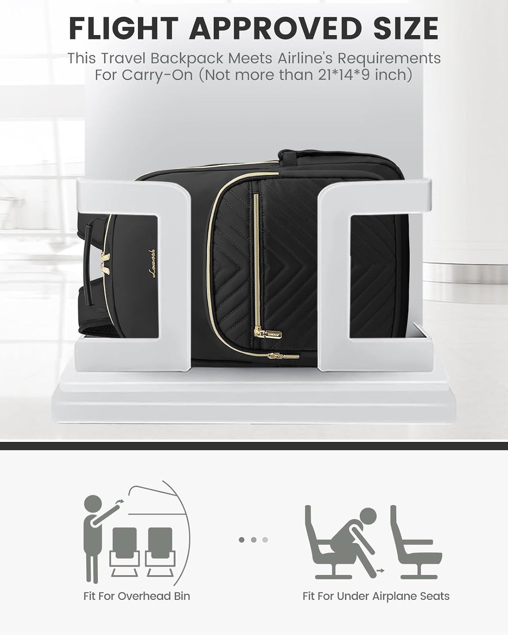 Women’s Laptop Backpack Purse with USB Port – Travel & Work Bag