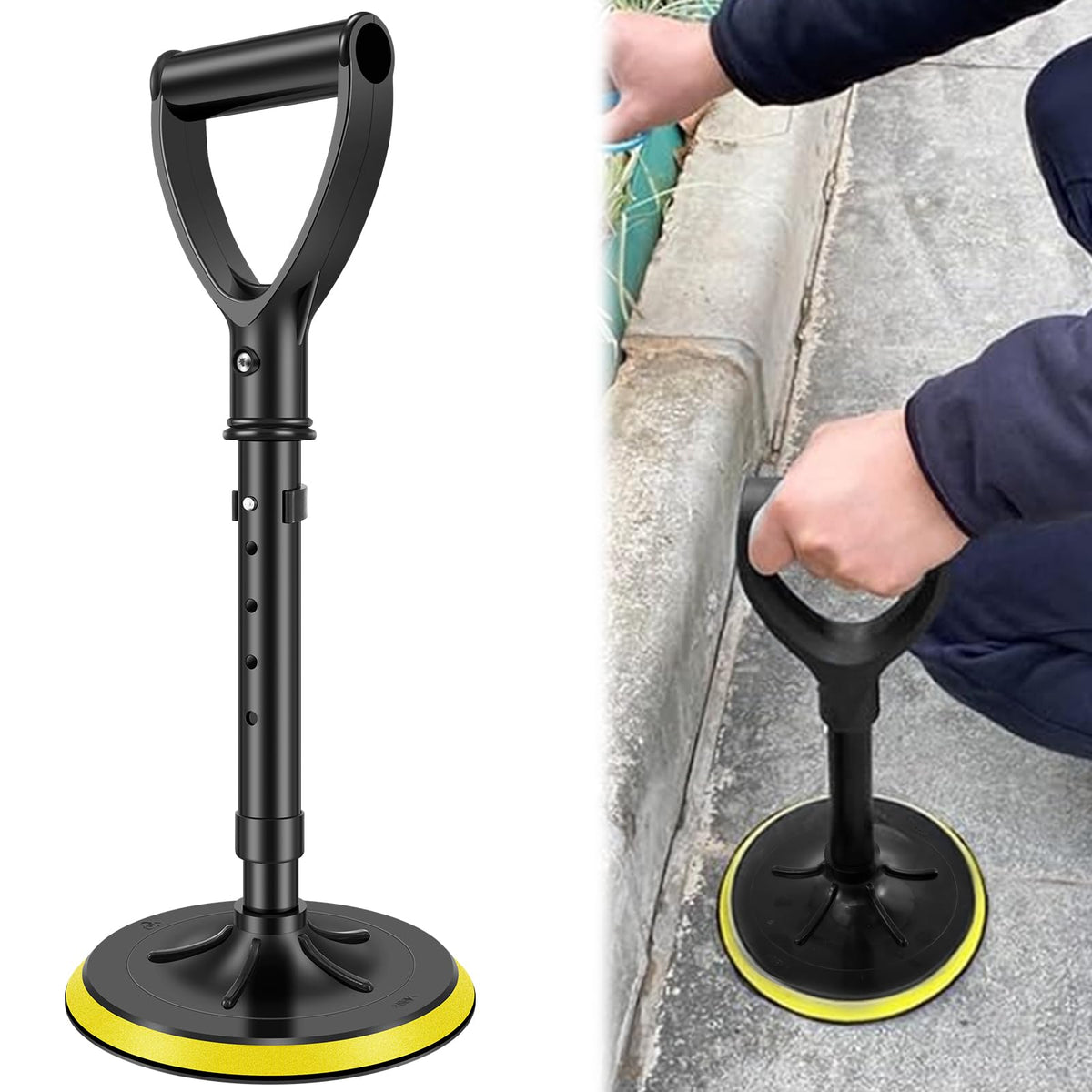 Adjustable Standing Aid – Non-Slip Mobility Support Device for Elderly Users, Helping with Safer Sit-to-Stand Movement and Convenient Daily Living Assistance